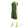 Cheap Basketball Jersey Sets Blank Basketball Uniform